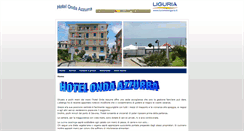 Desktop Screenshot of hotelondaazzurra.it